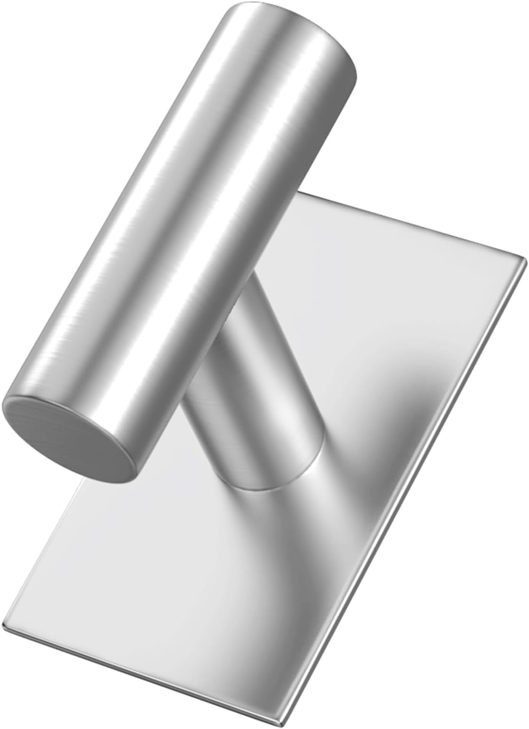 VAEHOLD Wall Towel Hooks. Heavy Duty Sticky Holder Waterproof Towel Hooks for Hanging Coat. Clothes. Closet Hook Wall Mount for Kitchen (Silver. 2 Pack) - Image 5